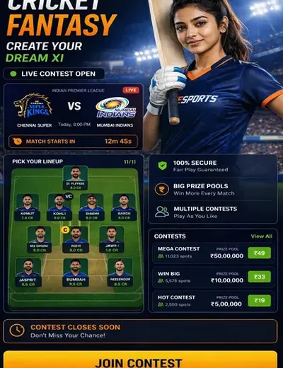 Win444 (win 444) fantasy cricket & matchday visual 3